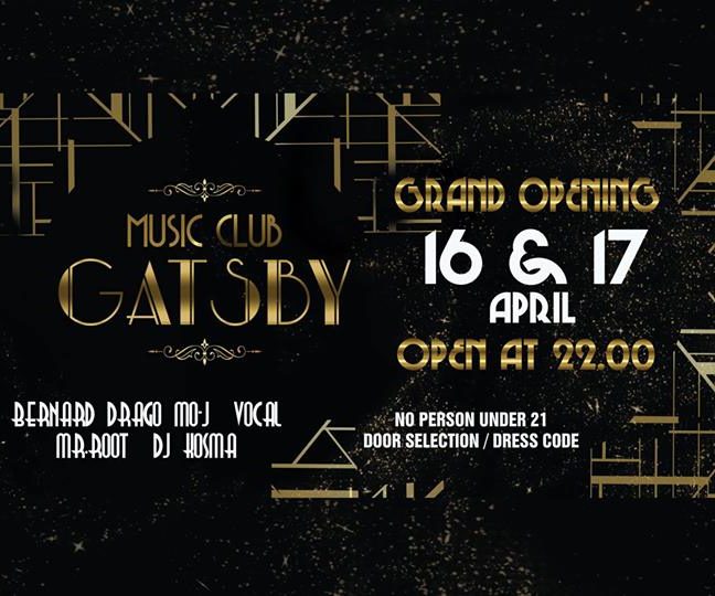 You are currently viewing Jutro startuje Music Club Gatsby