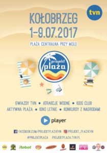 Read more about the article Sobota, plaża centralna, start „Projektu Plaża” telewizji TVN, godz. 9-17, wstęp wolny