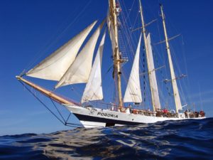 Read more about the article Jacht Pogoria wpłynie do portu Kołobrzeg