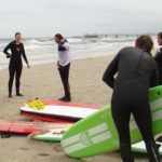 surferzy 150x150 - Wzburzone morze sprzyjało surferom