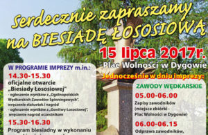 Read more about the article Sobota, Plac Wolności w Dygowie, Biesiada Łososiowa, Gonitwa Łososiowa, zawody wędkarskie, wstęp wolny