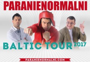 Read more about the article Czwartek, amfiteatr w Ustroniu Morskim, występ kabaretu Paranienormalni, godz. 19.30, bilety 40/50/60 zł