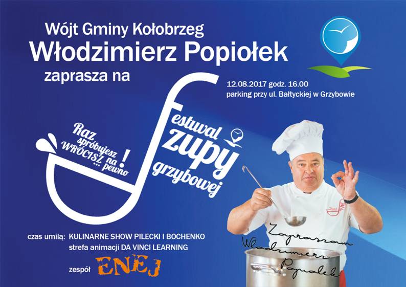 festiwal grzybowo - Enej zagra na Festiwalu Zupy Grzybowej w Grzybowie. Wstęp wolny