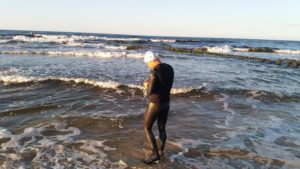 Read more about the article Powrót Sebastiana Karasia po przepłynięciu ponad 100 kilometrów wpław. Zobaczcie co powiedział zaraz po zejściu na ląd (wideo)