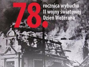 Read more about the article Uroczystości: 78. rocznica wybuchu II wojny światowej i Dzień Weterana
