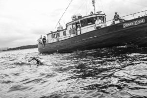 Read more about the article Próba przepłynięcia wpław odcinka Kołobrzeg-Bornholm przełożona