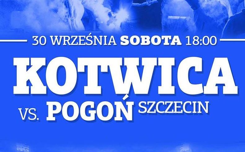 You are currently viewing W sobotę mecz Kotwica vs. Pogoń Szczecin