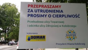 Read more about the article Uwaga, będą przekładać tory na ul. Towarowej. Ale utrudnienia pojawią się wcześniej