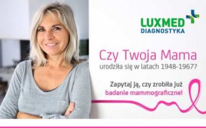 Read more about the article Bezpłatna mammografia dla kobiet w wieku 50-69 lat