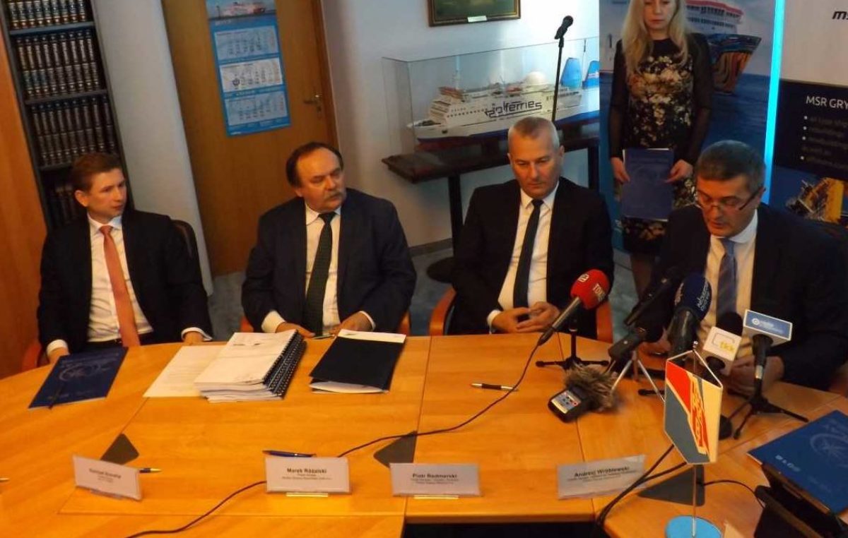 W Kołobrzegu podpisano umowę na projekt nowego promu dla PŻB S.A.