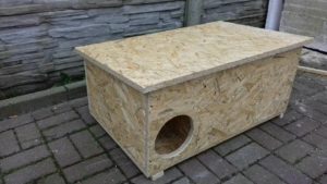 Read more about the article Domki dla kotów wolnożyjących już prawie gotowe. Ktoś chętny?