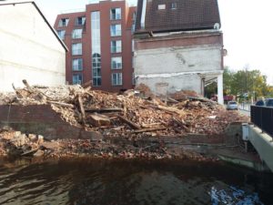 Read more about the article Spichlerza przy ul. Rzecznej już nie ma