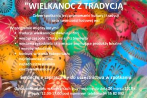 Read more about the article Zaproszenie: „Wielkanoc z Tradycją”