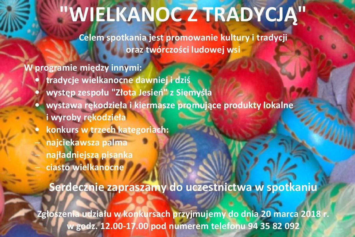 You are currently viewing Zaproszenie: „Wielkanoc z Tradycją”