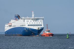 Read more about the article Nowy prom kołobrzeskiego armatora zacumował w porcie w Gdańsku. Pierwsze rejsy w maju