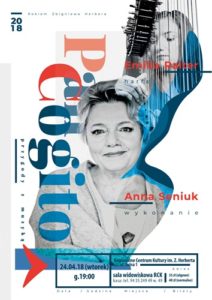 Read more about the article Wtorek, RCK, spektakl „Pan Cogito przygody z muzyką” z Anną Seniuk, godz. 19, bilety 30 zł/40 zł