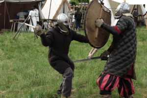 Read more about the article Pokazy walk średniowiecznych wojów (wideo)