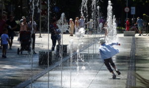 Read more about the article Widowiskowa fontanna przy kortach tenisowych jest już nieczynna. Ponownie zostanie uruchomiona wiosną przyszłego roku