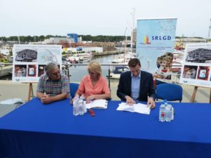 Read more about the article Marina Solna: Powstanie m.in. ścieżka edukacyjna i makieta Twierdzy Kołobrzeg odlana z brązu