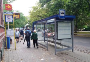 Read more about the article „Odwrócony” przystanek został postawiony prawidłowo. Są takie jeszcze dwa