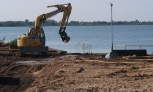 Read more about the article Prace na jeziorze Resko Przymorskie – Centrum Sportów Wodnych w Dźwirzynie