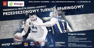 Read more about the article Dziś i jutro Turniej. Oprócz Energi Kotwicy na parkiecie również AZS Koszalin, Spójnia Stargard oraz STK Czarni Słupsk