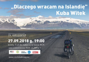 Read more about the article Czwartek, RCK, „Za horyzontem”/”Dlaczego wracam na Islandię/”, godz. 19, bilety 5 zł