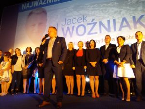 Read more about the article Prawie udana konwencja wyborcza KWW Jacka Woźniaka