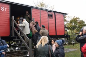 Read more about the article Otwarto wystawę „Sybiracki wagon pamięci”