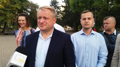 Jacek Woźniak apeluje o poparcie. Jako pierwszych wymienił prawicowych wyborców Macieja Bejnarowicza