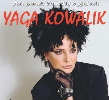 You are currently viewing Piątek, RCK, koncert „Yaga Kowalik w repertuarze… Piaf, Greco, Aznavour”, godz. 19, bilety 25 zł