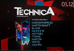 Read more about the article Sobota, klub MarineGo, TechnicA (klubowe Andrzejki), bilety 25zł/30zł