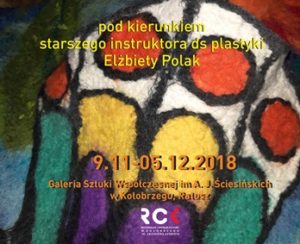 Read more about the article Piątek, Galeria Sztuki Współczesnej, wernisaż 35-lecie Pracowni Tkaniny Artystycznej, godz. 18, wstęp wolny