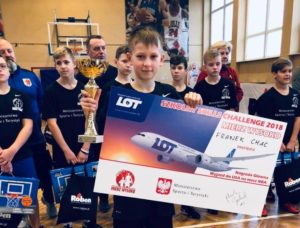 Read more about the article Franek Chac z Kołobrzegu wygrał Skills Challenge i pojedzie do USA na mecz ligi NBA