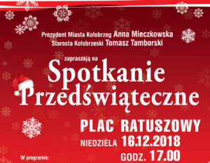 Read more about the article Niedziela, plac Ratuszowy, Spotkanie Przedświąteczne, godz. 17, wstęp wolny