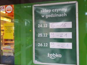 Read more about the article Te sklepy w Kołobrzegu będą czynne przez całe święta bożonarodzeniowe