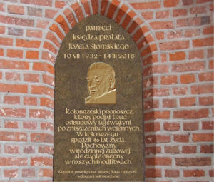 Read more about the article Wkrótce w Bazylice zawiśnie tablica pamiątkowa poświęcona śp. ks. prał. Józefowi Słomskiemu