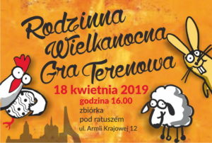 Read more about the article Czwartek, Rodzinną Wielkanocną Grę Miejską, godz. 16, wstęp wolny
