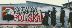 Read more about the article Kibice „biało-niebieskich” namalowali patriotyczny mural