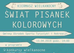 Read more about the article W sobotę kiermasz świąteczny „Świat pisanek kolorowych”
