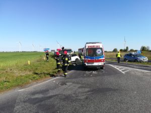 Read more about the article Wypadek na DK 6. Droga zablokowana