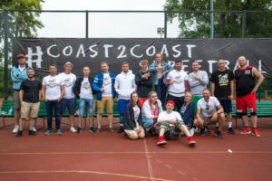 Read more about the article „Czarodzieje z wydm” w czwórce najlepszych drużyn turnieju Coast2Coast Streetball