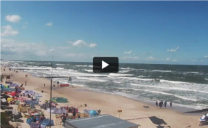 Read more about the article Cała Polska może teraz zobaczyć plażę w Ustroniu Morskim