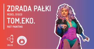 Read more about the article W piątek wernisaż Tomasza Olszewskiego i koncert „Zdrady Pałki”