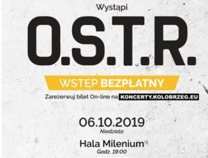 Read more about the article Koncert O.S.T.R. w hali Milenium. Obowiązuje internetowa rezerwacja bezpłatnych wejściówek. Podajemy link