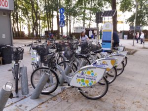 Read more about the article W niedzielę Dzień bez Samochodu. Miejskim rowerem za darmo pojeździmy przez godzinę