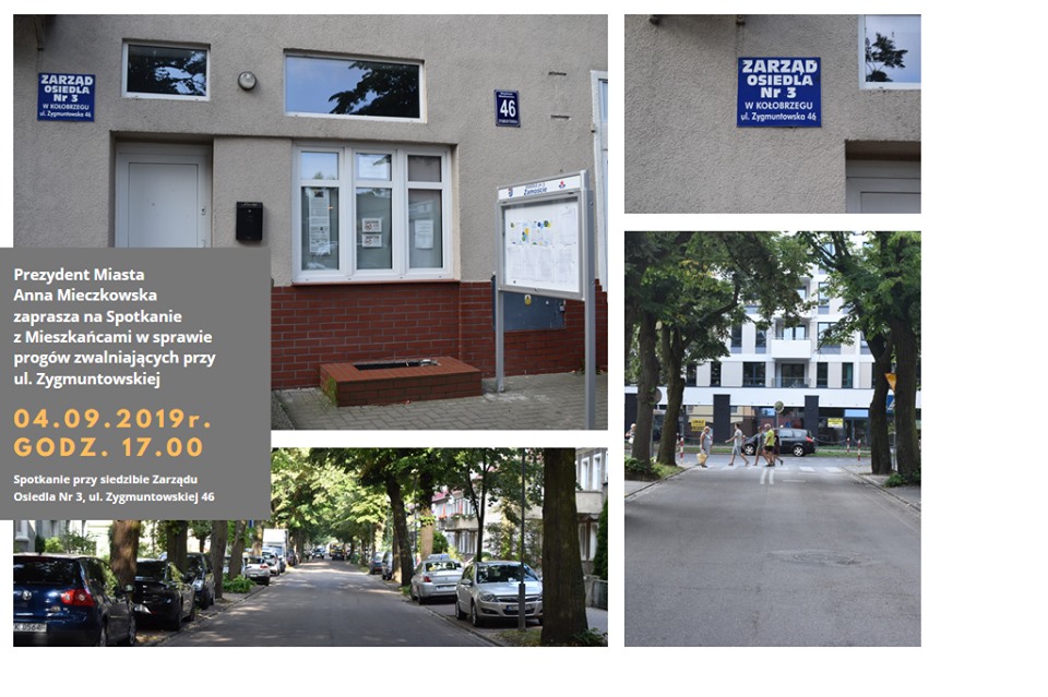 You are currently viewing Jutro spotkanie w sprawie progów zwalniających na ul. Zygmuntowskiej. Stawiać czy nie?