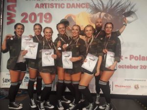 Read more about the article Gratulacje! Grupa Crash Crew z Kołobrzegu w swojej kategorii zdobyła tytuł mistrzów świata!