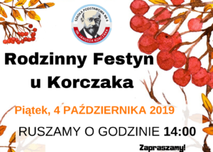 Read more about the article W piątek Rodzinny Festyn u Korczaka. Wstęp wolny (plakat)