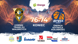 Read more about the article Energa Kotwica przegrała z Górnikiem Wałbrzych (relacja pomeczowa)